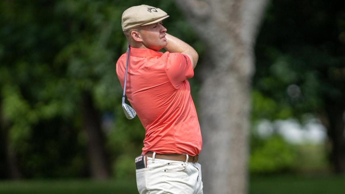 English golfer Harry Hall